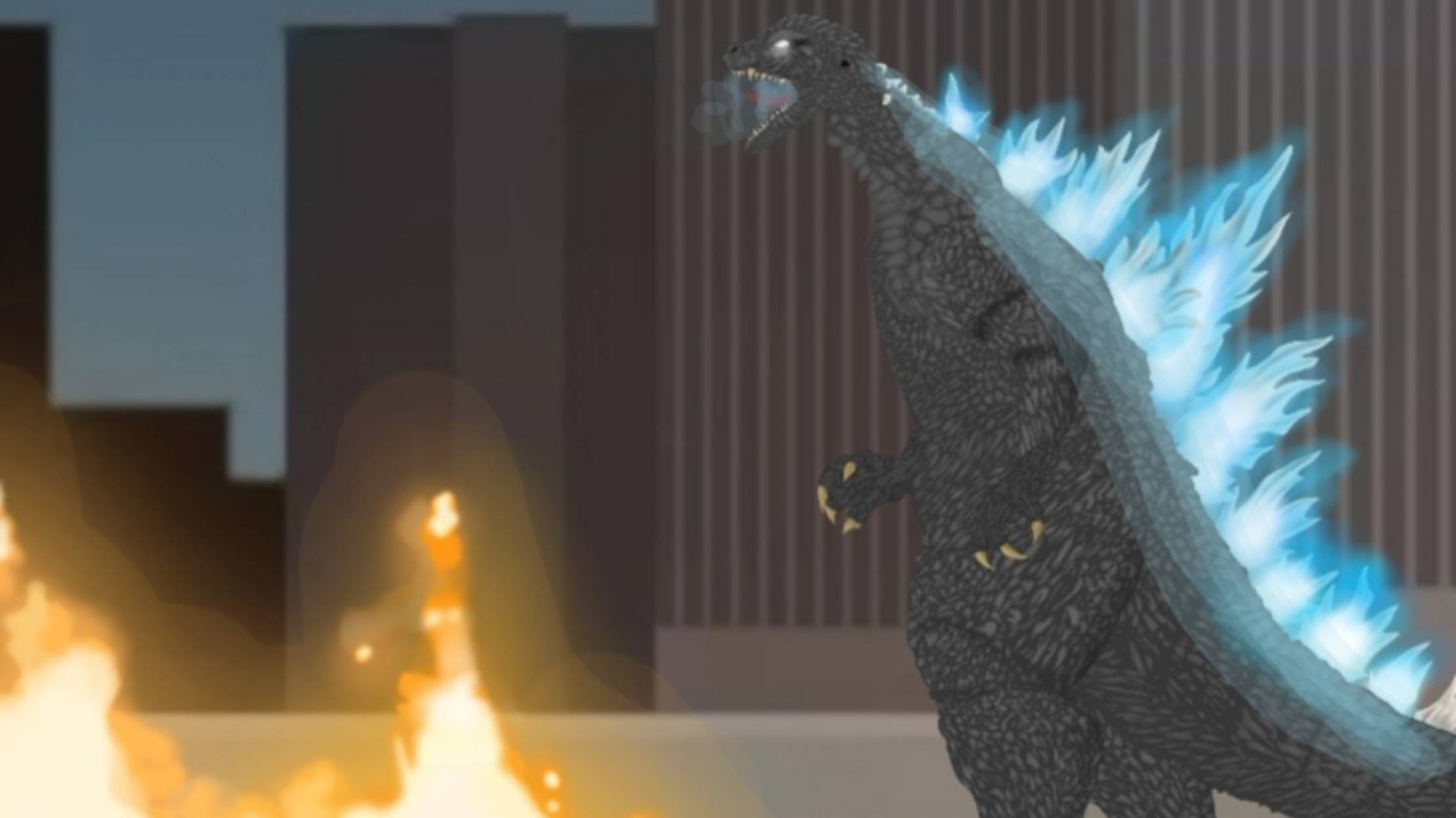 Годзилла в аду тест