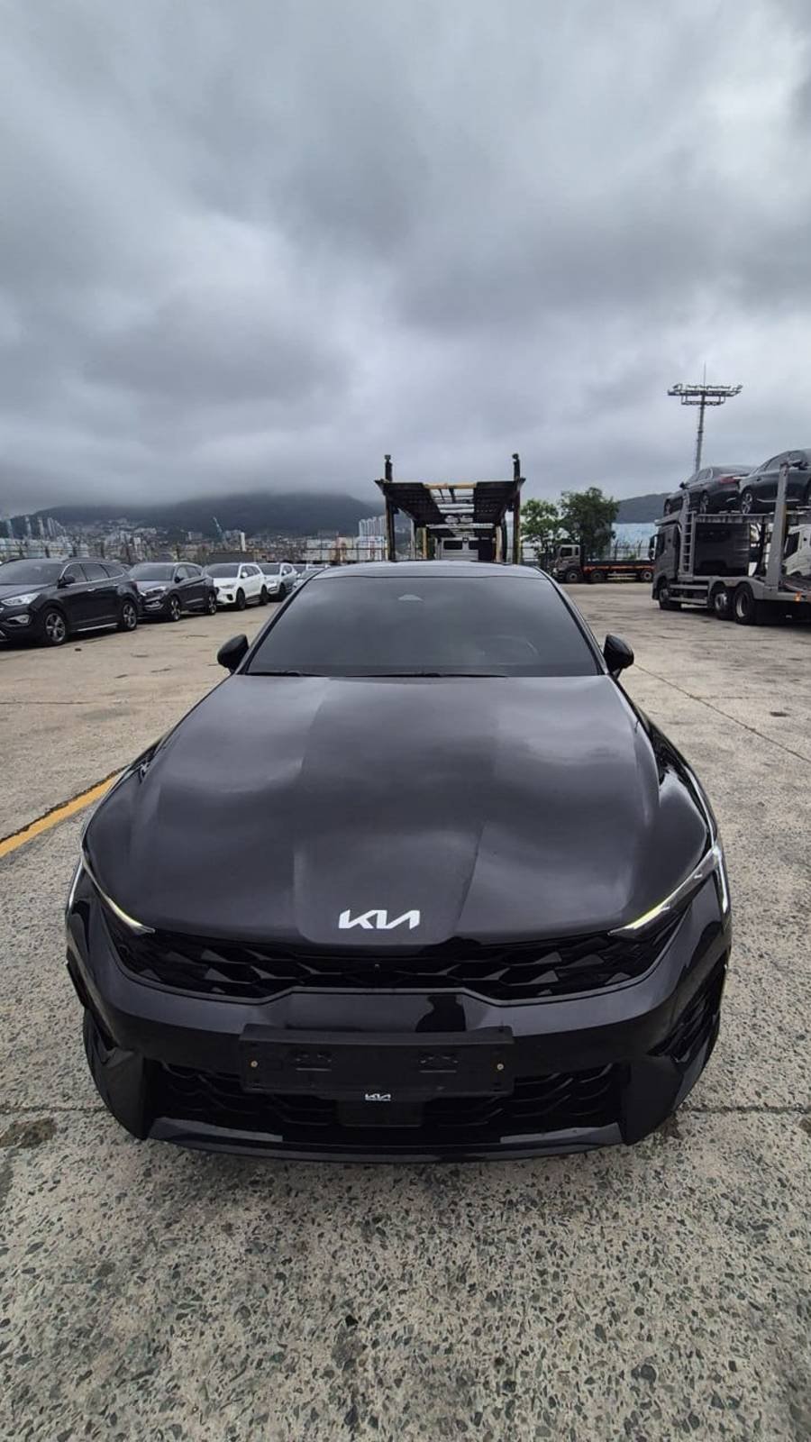 Отправка в порт Kia K5 3-го поколения 1.6 Turbo Signature 2024г.