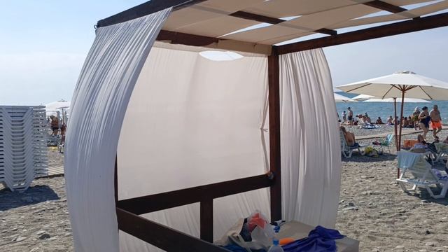 центральный пляж Дагомыса 03.09.2025г 11.00 ч.