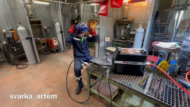 Полуавтомат с плазморезом и tig + РД DEKAPOWER FUSION 205