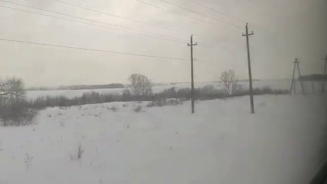 От Стерлитамака до Кумертау из окна поезда