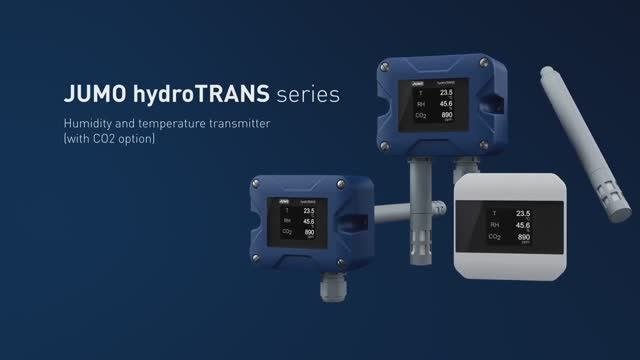 Преобразователи влажности, температуры и CO2 JUMO серии HydroTRANS