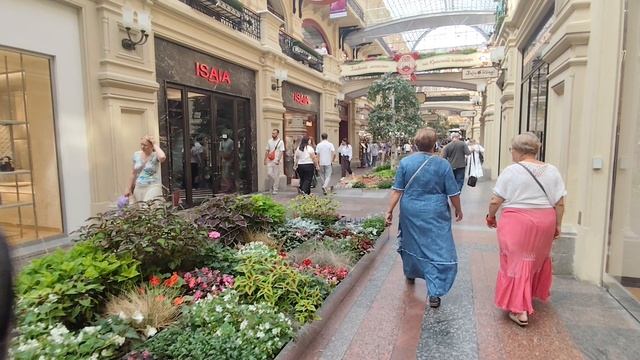 город Москва. Торговый центр ГУМ. Краткий обзор.
