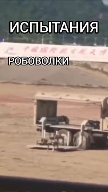 Робоволки на параде в Пекине