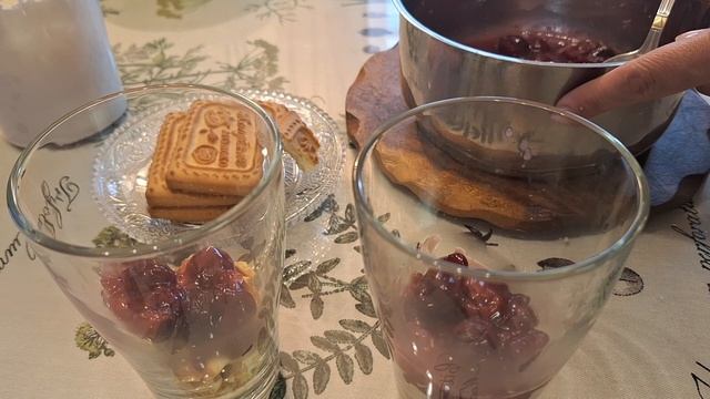 Вишнёвый трайфл.