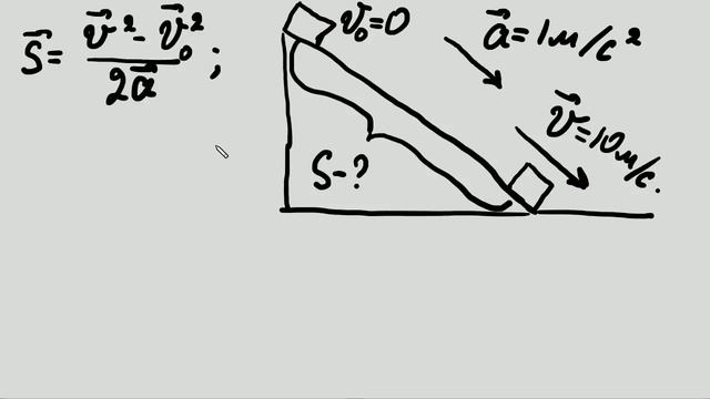 кинематика решение задач