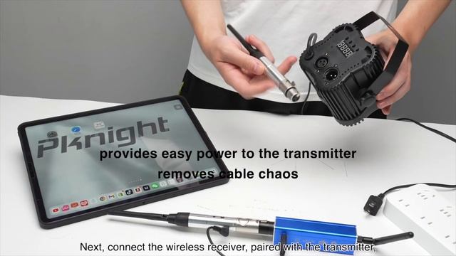 Easynode Blue — управление DMX-светом через 2.4G беспроводной передатчик