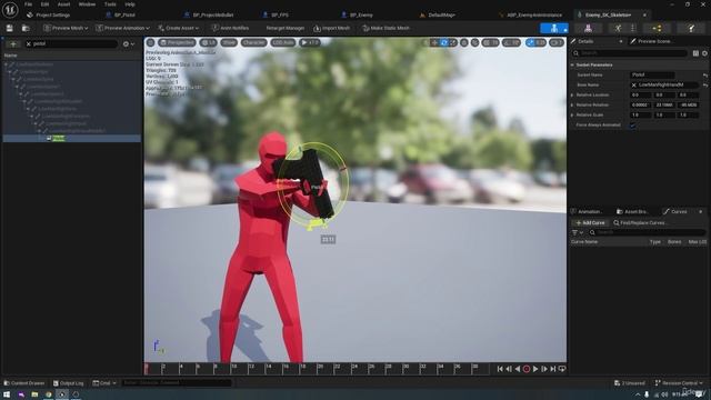 16 - Attach Weapon to Enemy