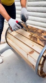 Как сделать качели на даче своими руками