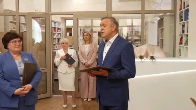 Открытие библиотеки нового поколения в Узловой