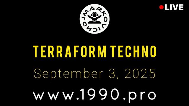 1990 pro - DJ MARKOVICH - TERRAFORM TECHNO - космическая техно музыка