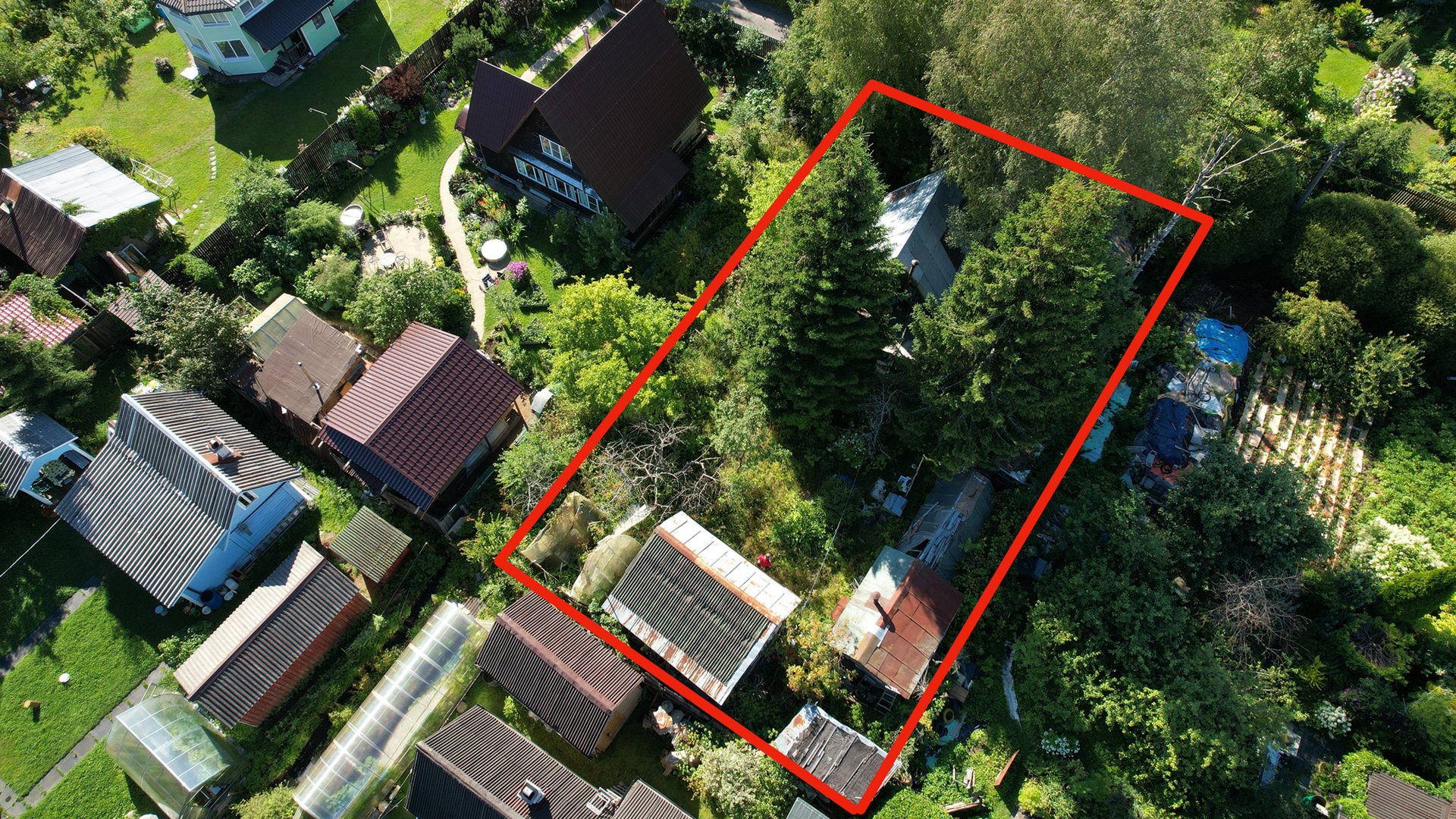 Ленинградская область, Выборгский район, МО "Первомайское сельское поселение", СНТ "Чайко"