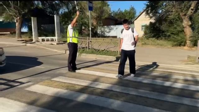 Юные пешеходы
