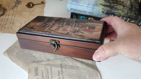 шкатулка купюрница