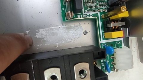 Ремонт силового модуля оборудования типа EMS компании BTL