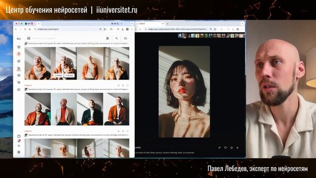 Фотосессия в Midjourney за 26 минут не выходя из дома! Результат вас удивит!!!