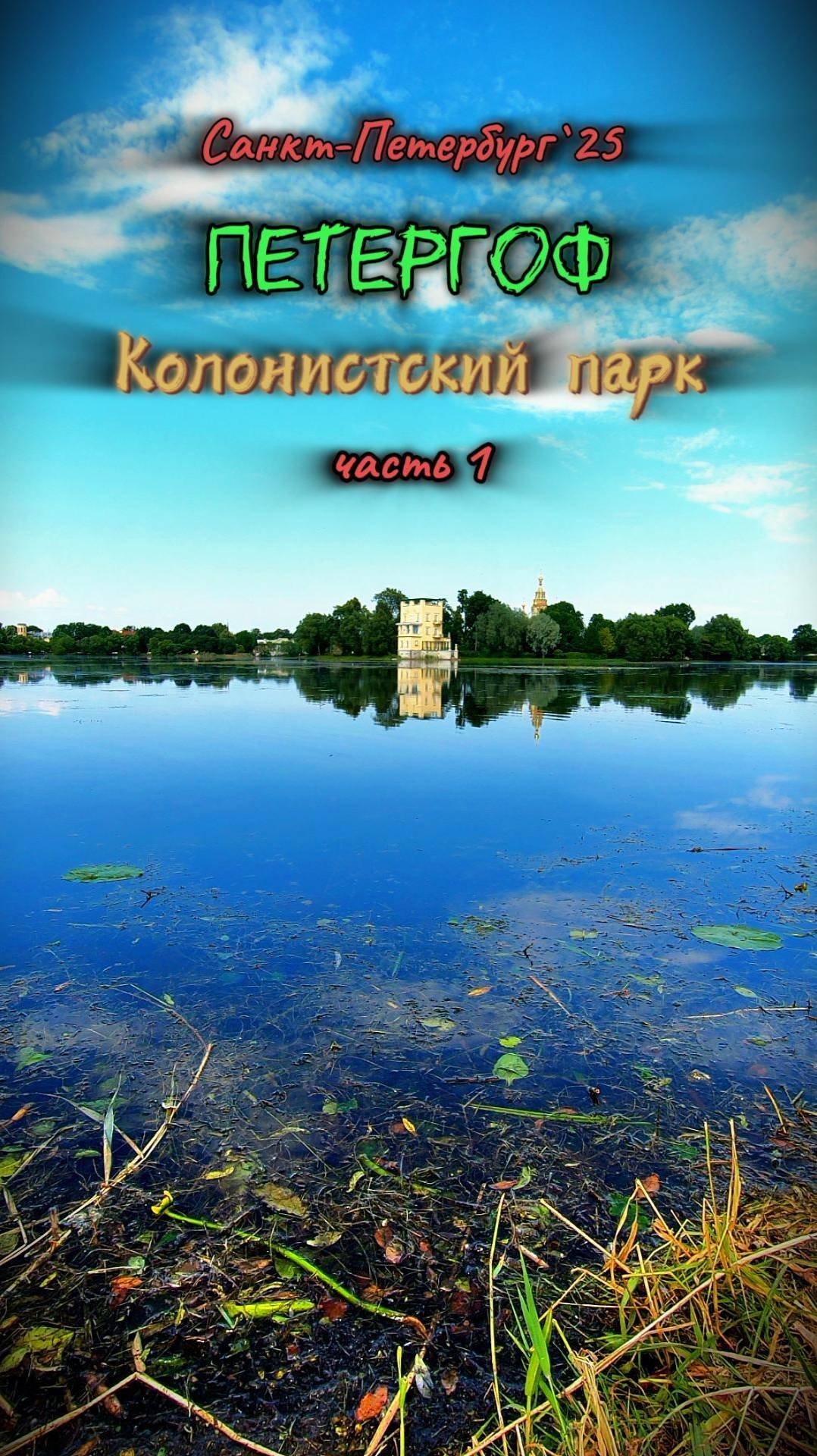 прогулка по #Колонистский_парк #Петергоф (часть 1) #Санкт_Петербург #лето #2025 #eremeichs #рек