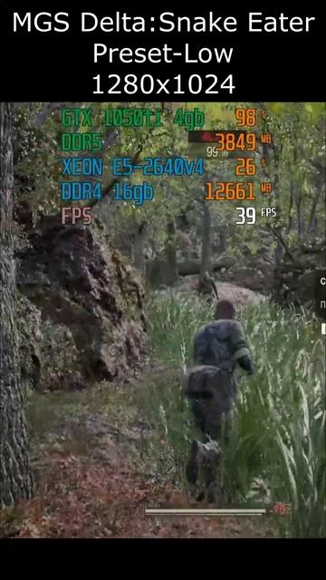 METAL GEAR SOLID DELTA: SNAKE EATER НА СЛАБОМ ПК