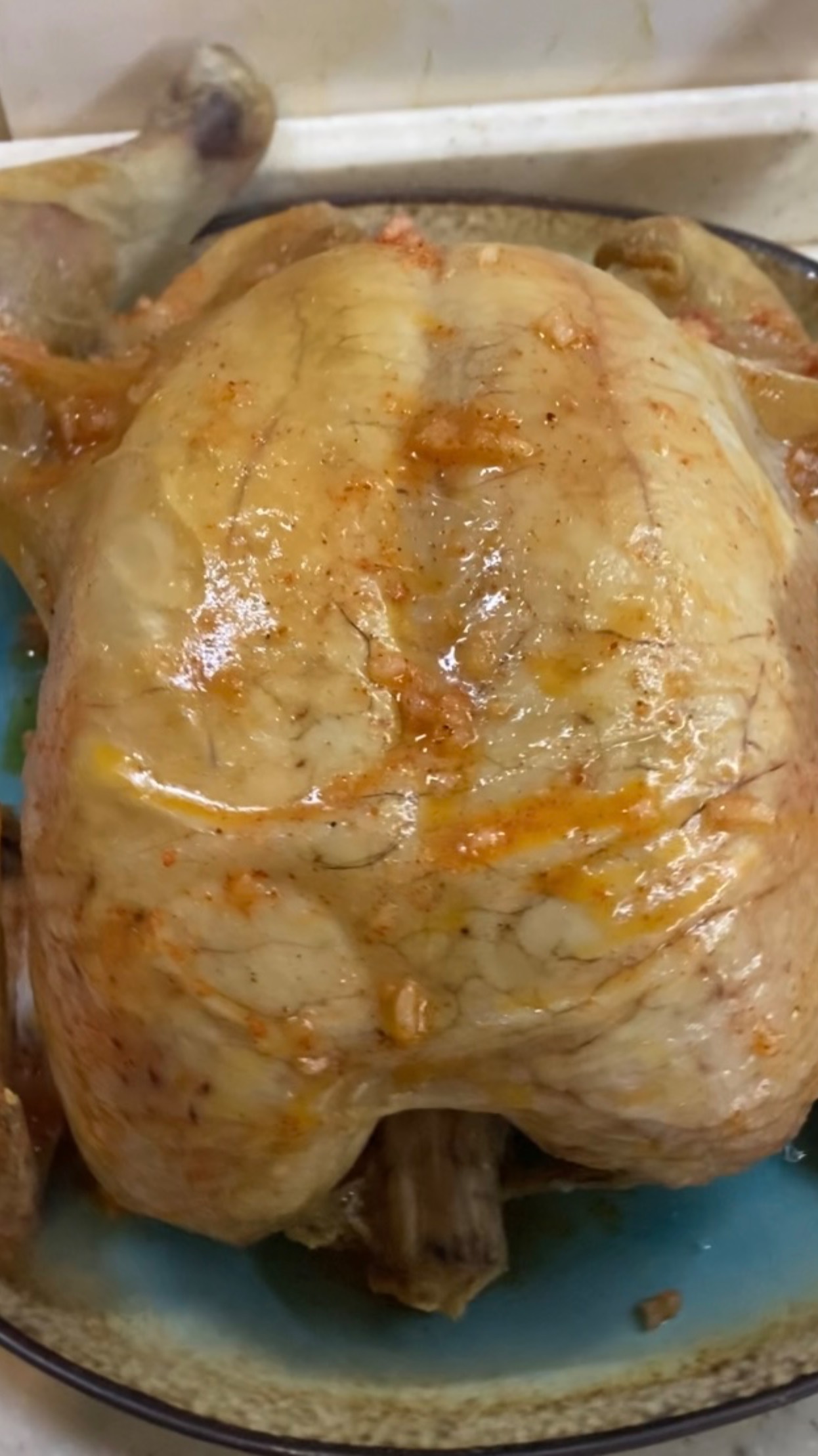 Курица на соли