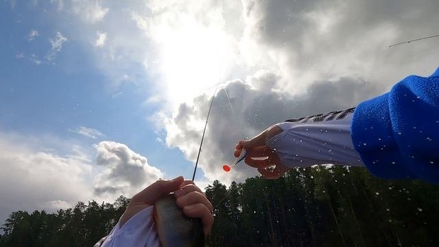 Рыбалка на реке Тромеган