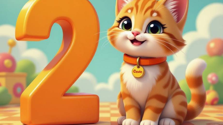 Изучаем цифры, развивающее видео для детей