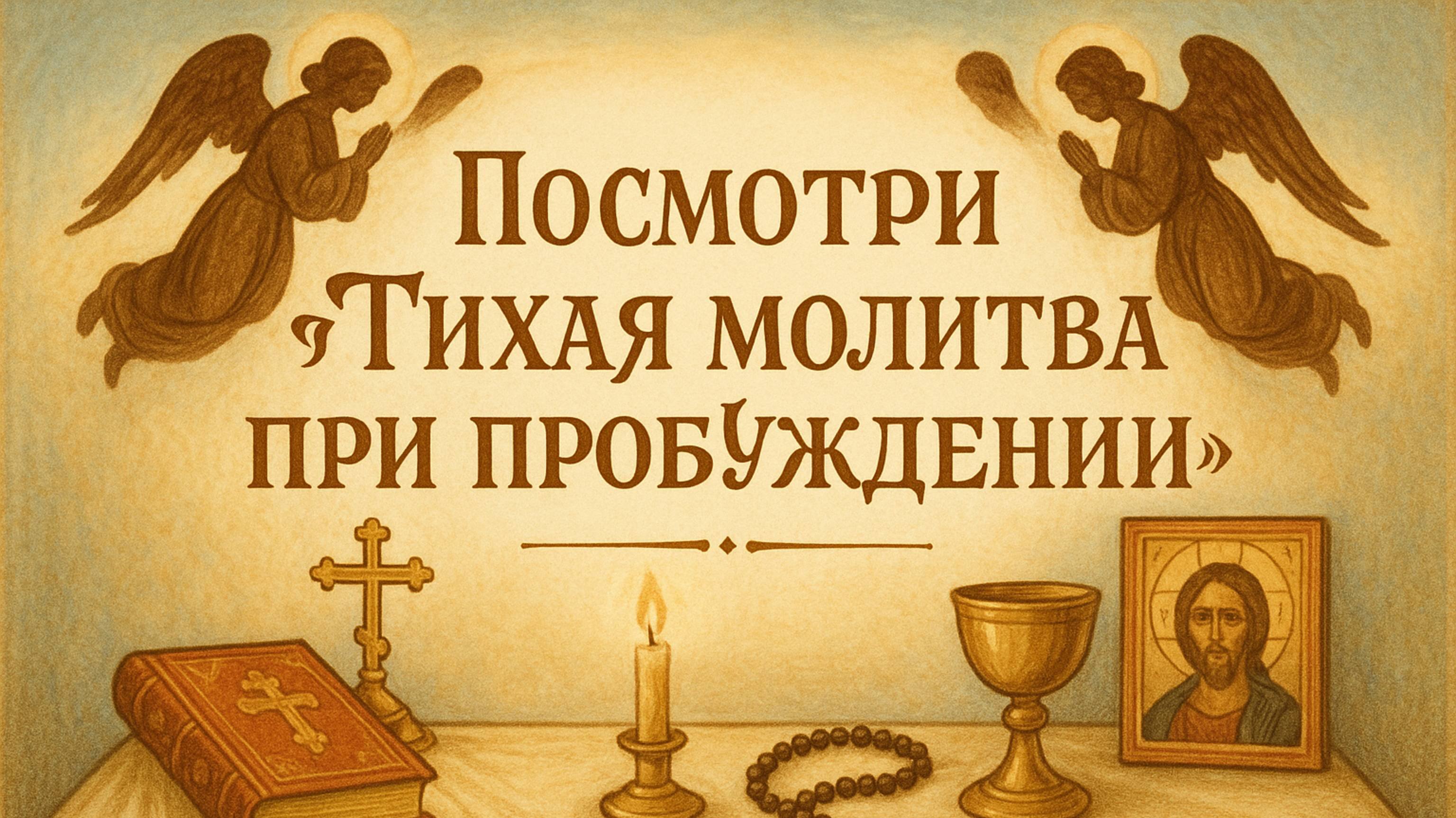 Посмотри «Тихая молитва при пробуждении»