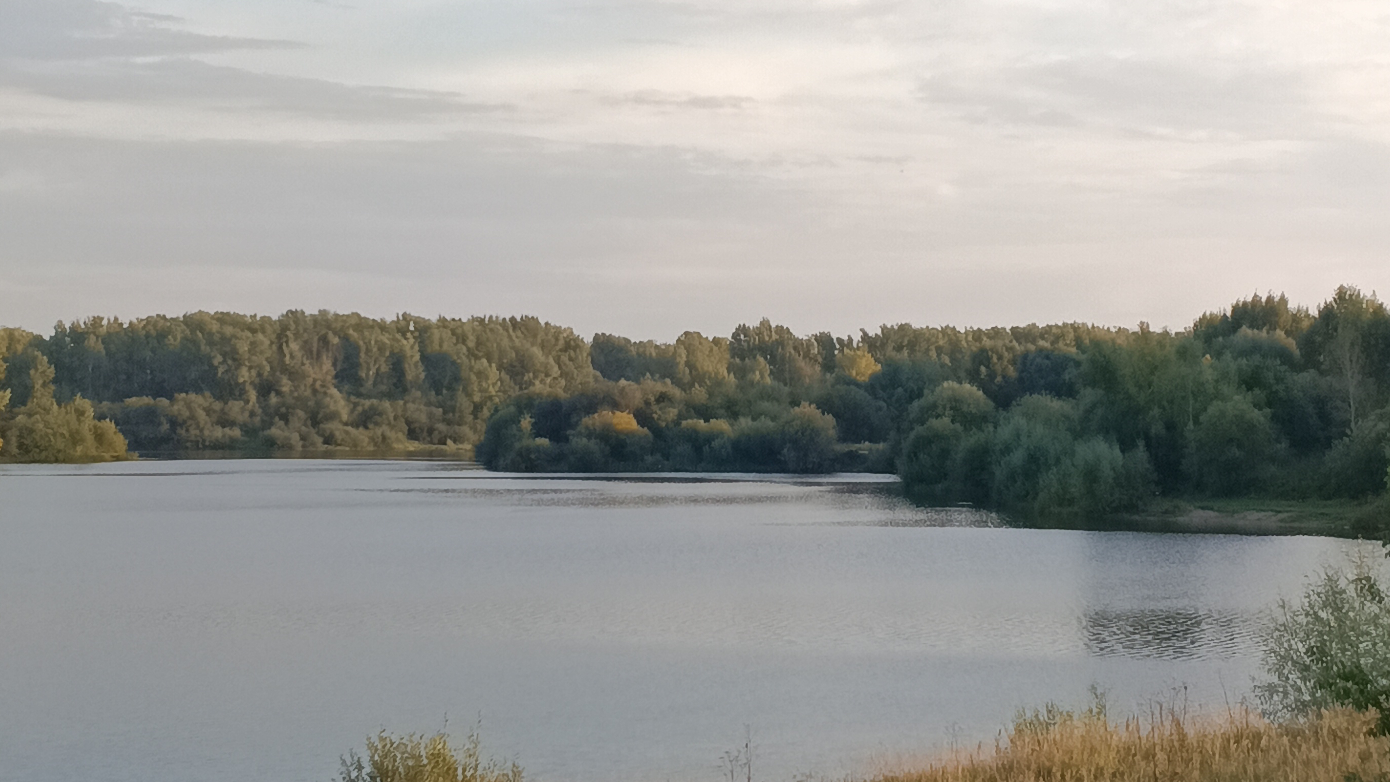 на природе