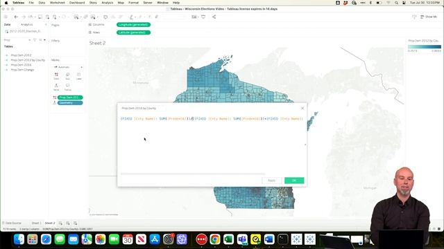004. 3.3 Tableau Wisconsin Elections Part 2