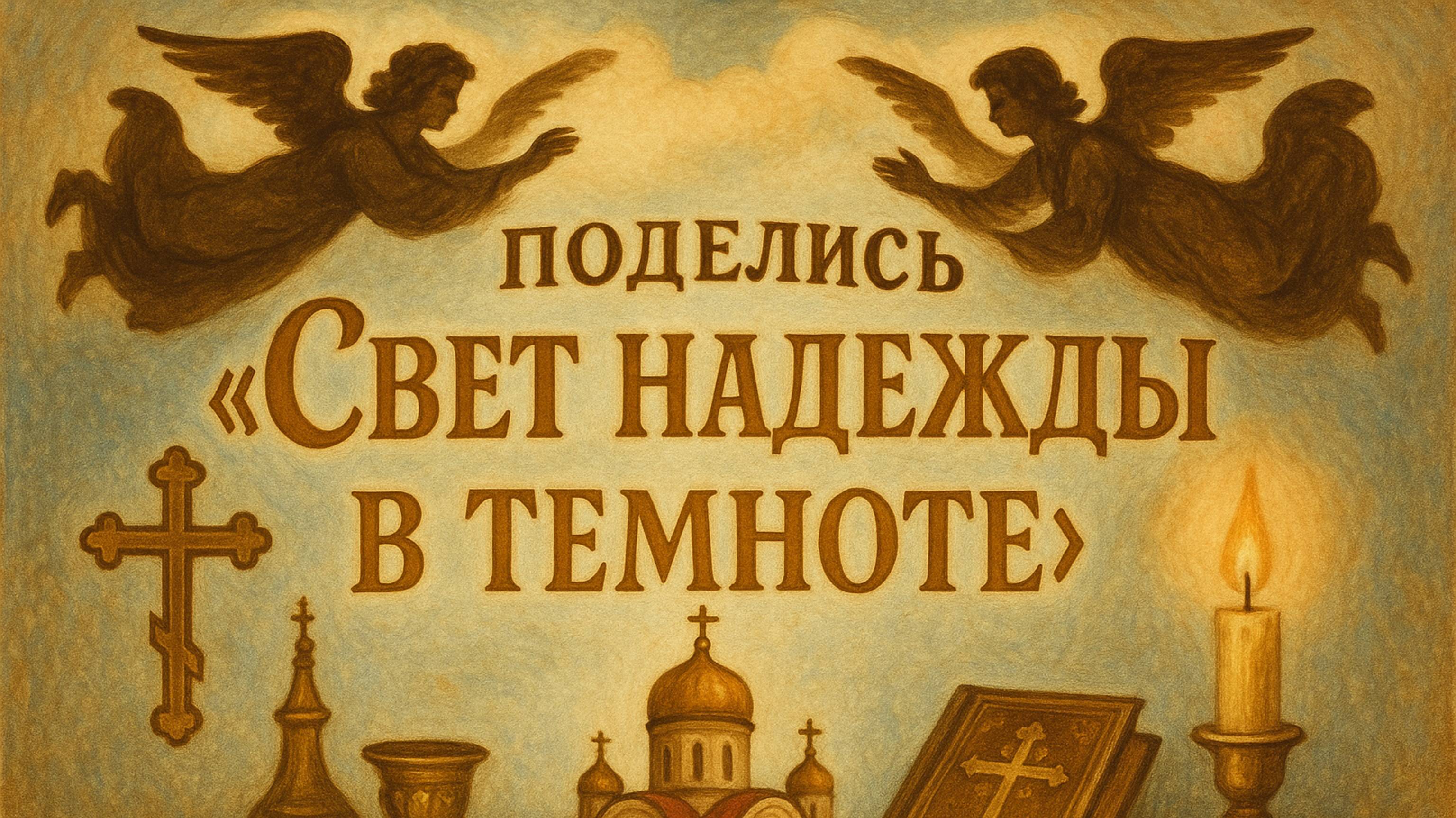Поделись «Свет надежды в темноте»