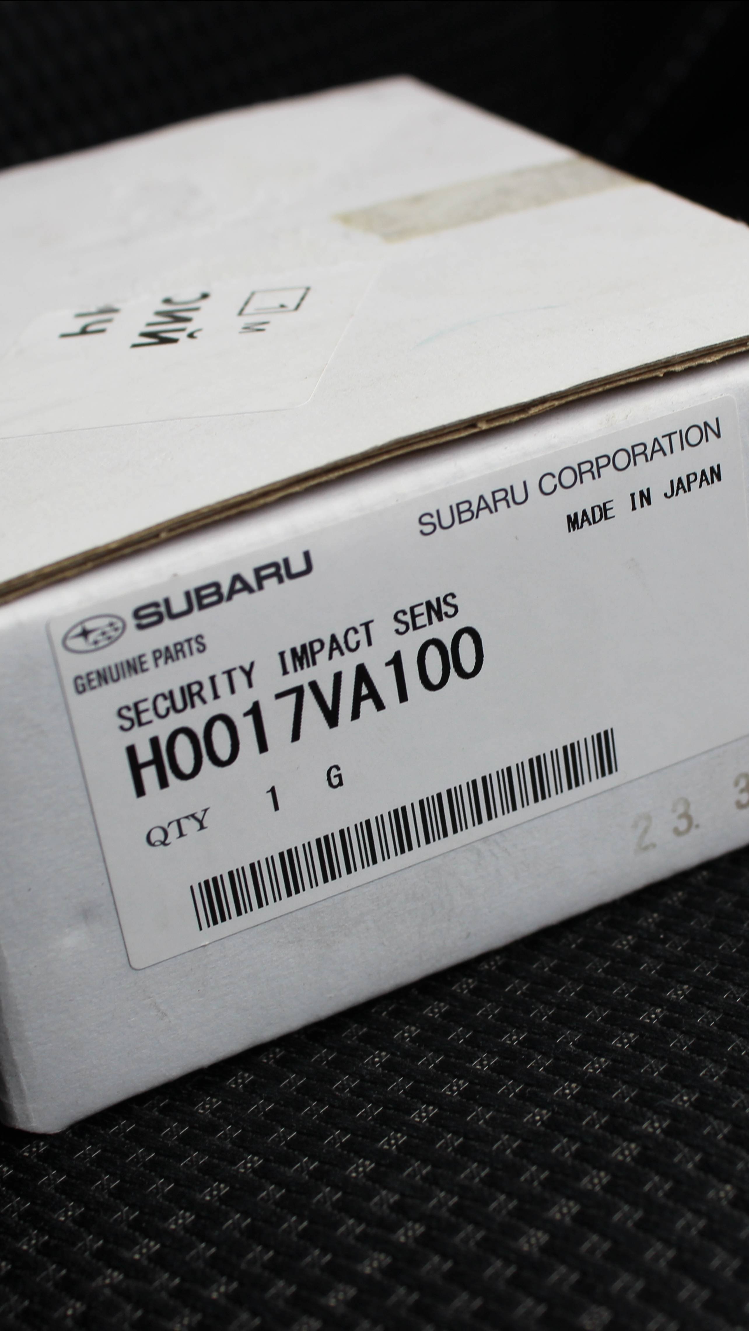 Проверка работы штатной сигнализации на Subaru  Levorg VM4/VMG