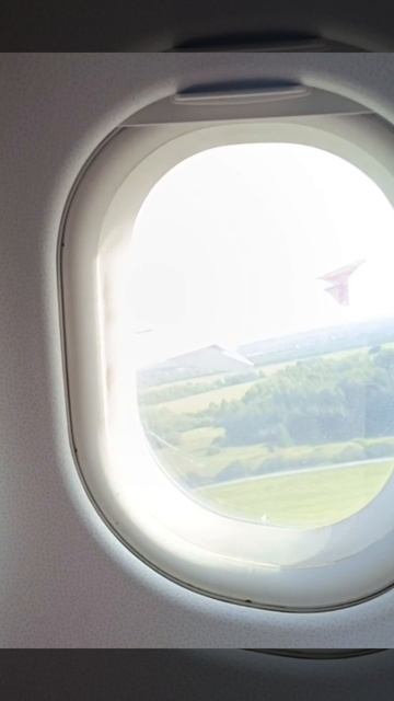 Взлет на самолёте.