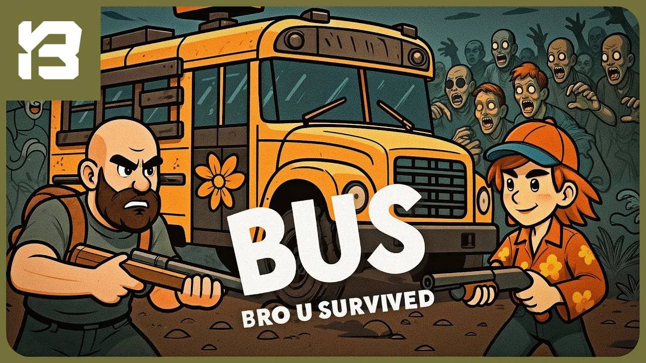 АПОКАЛИПСИС НА КОЛЁСАХ — СПАСАЕМСЯ НА АВТОБУСЕ | BUS: Bro U Survived Playtest
