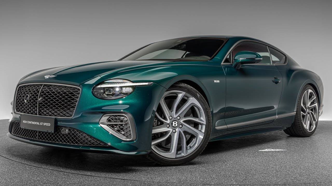 НОВЫЙ Bentley Continental GT Speed 2025 года, 1-е издание — 782 л.с.