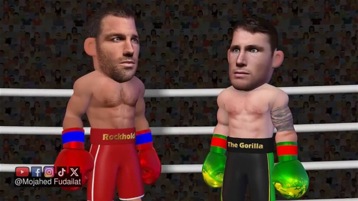 Дэррен Тилл жестко нокаутировал Люка Рокхолда ДэрренТилл ЛюкРокхолд UFC ММА смешнаяанимация