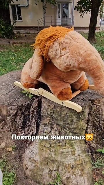 Повторяем животных 🐾 с сыном
