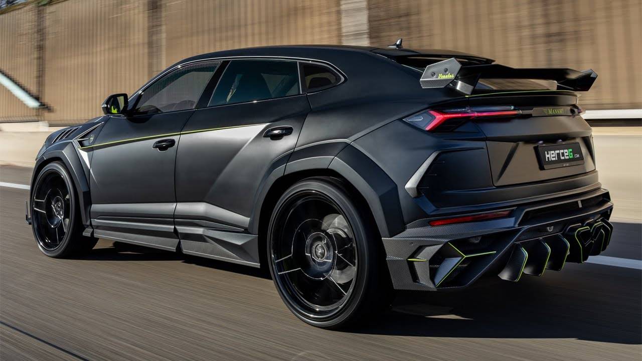 MANSORY URUS VENATUS - Ускорения, Экстерьер, Интерьер