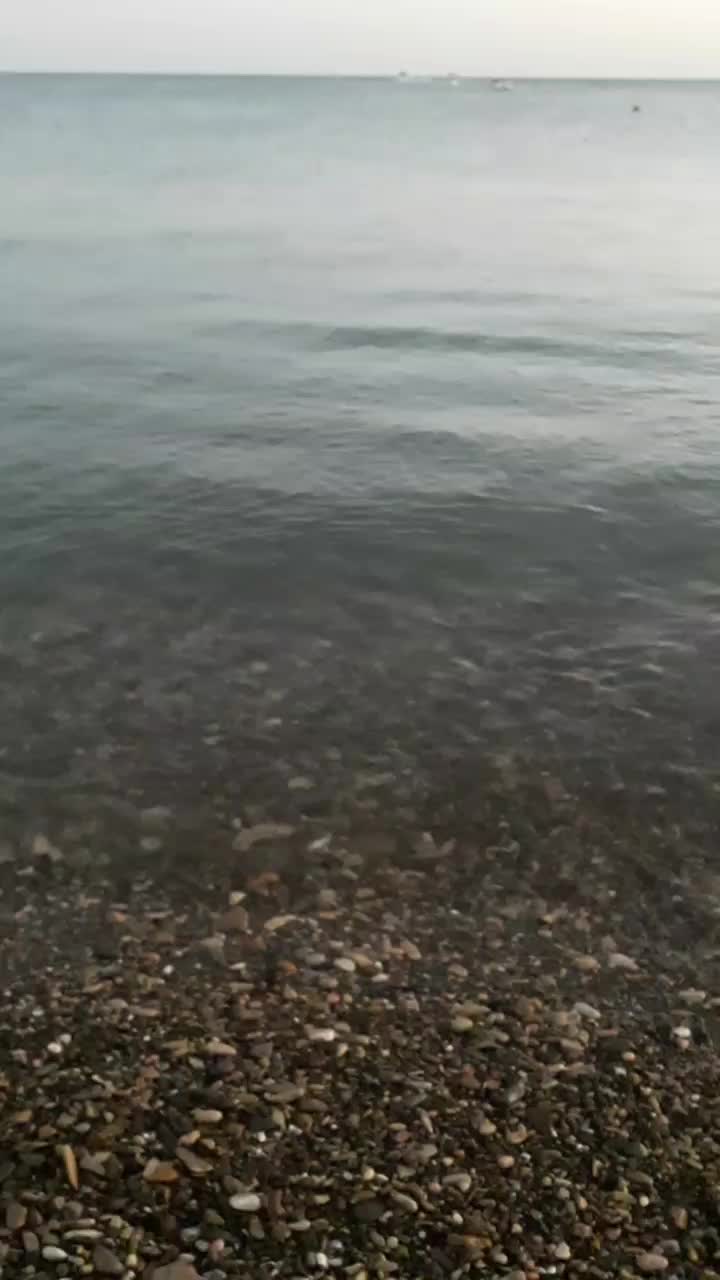 Вечернее море в Джубге.
