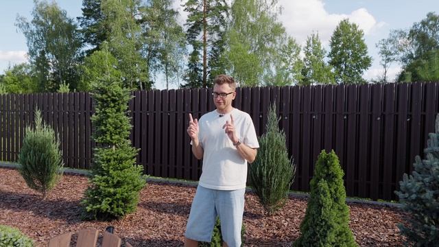 Ландшафтный дизайн 10 соток | Реализованный современный сад в минимализме