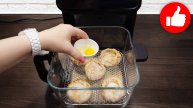 Это Шедевр из Фарша И Яиц! Гнезда из фарша в аэрогриле! Вкуснейший обед или ужин