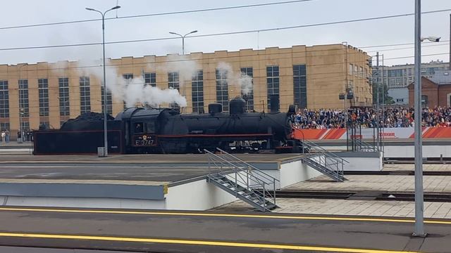 ПАРОВОЗЫ !!!- ПАРАД НА ЭКСПО 1520
