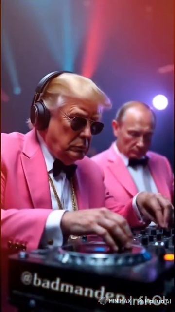 Путин и Трамп зажигают