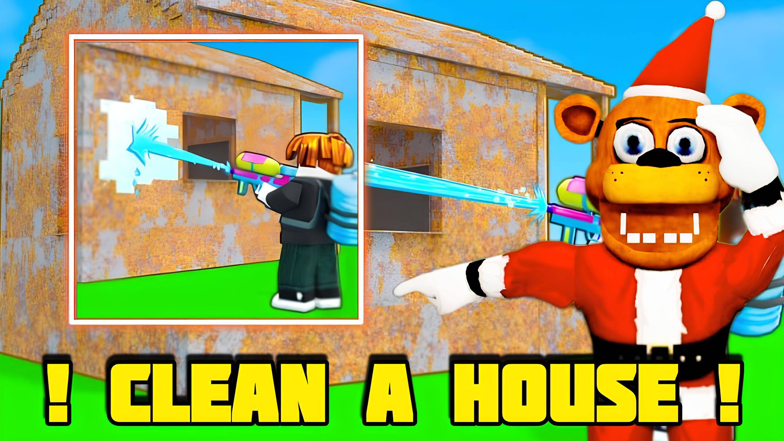 Я СТАЛ УБОРЩИКОМ ДОМОВ В ROBLOX [🏠] Clean A House