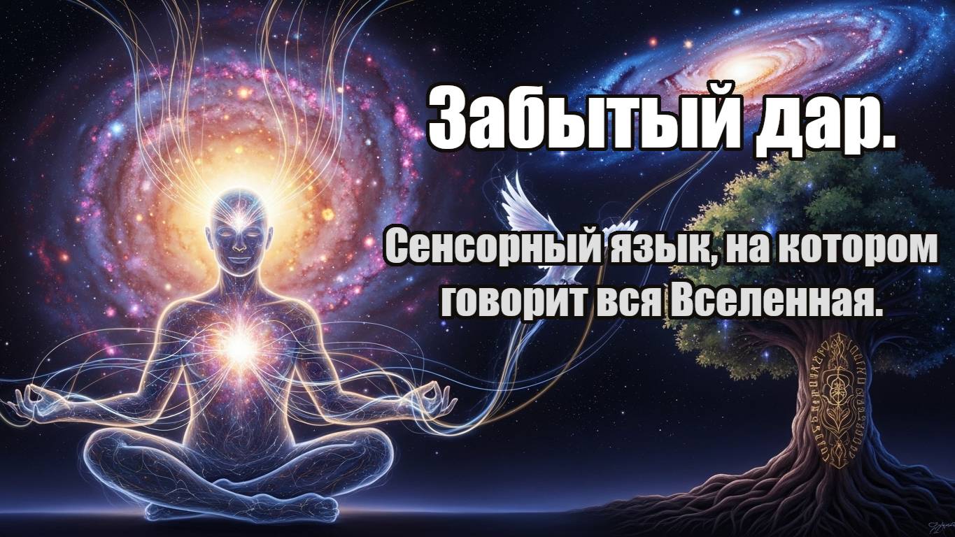 Забытый дар. Сенсорный язык, на котором говорит вся Вселенная.