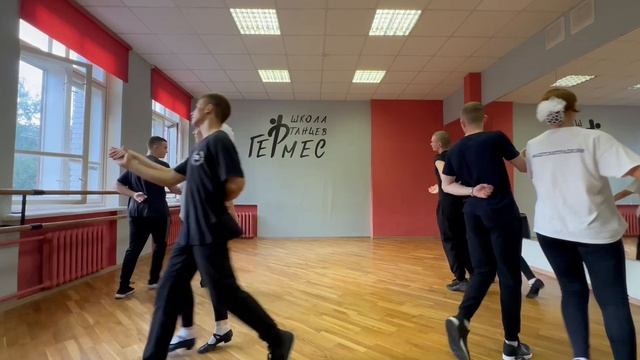 Старинный вальс. Репетиция. 07-09-2025 танцевальный коллектив «Кадетские традиции»