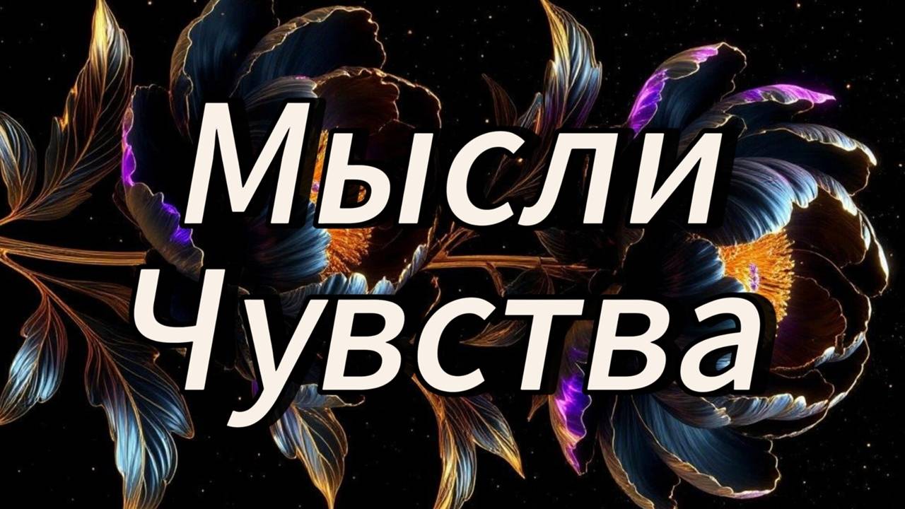 Мысли чувства .