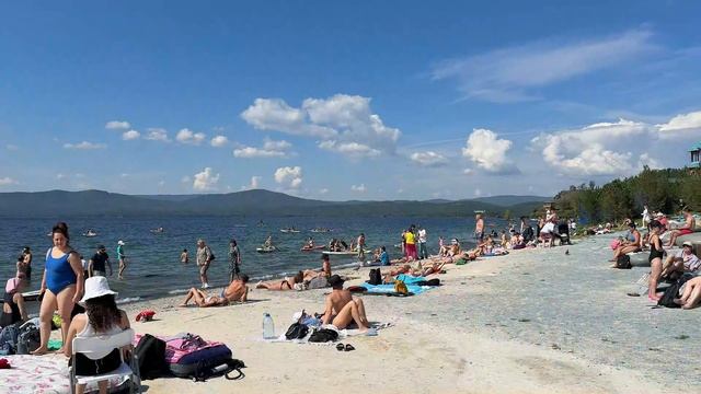 На Тургояке как на море!
