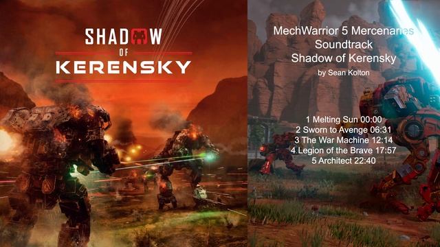 MechWarrior 5 Mercenaries Soundtrack Shadow Of Kerensky