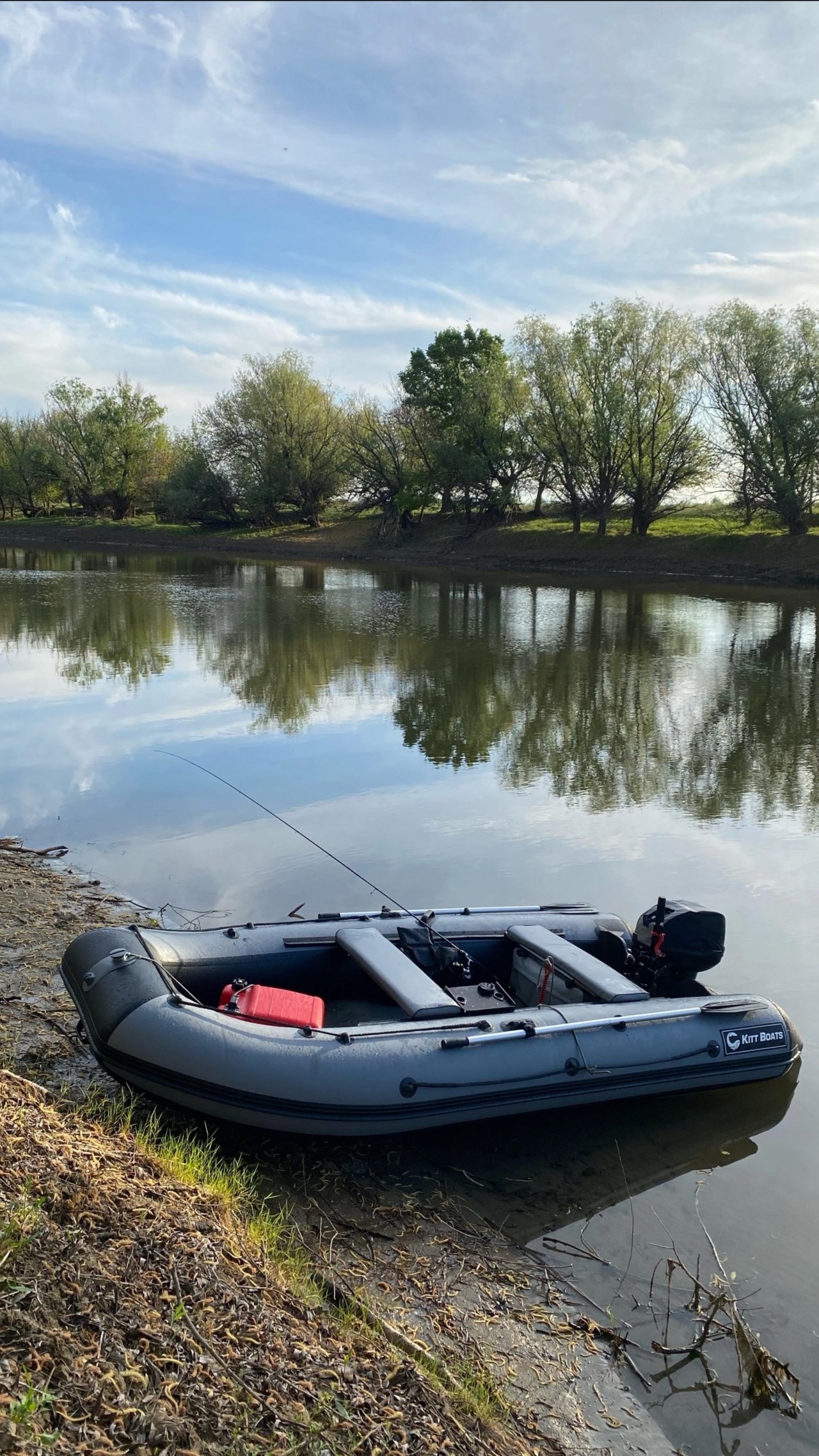 Получили отзыв от нашего китовода: «Kitt Boats 350 - отличная лодка. Очень понравилась» 👍