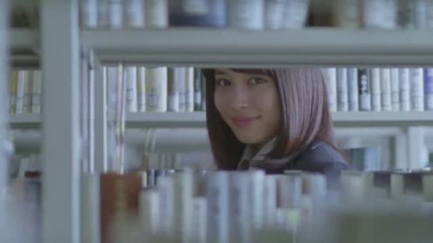 広瀬アリス MATCH 図書館篇 30秒