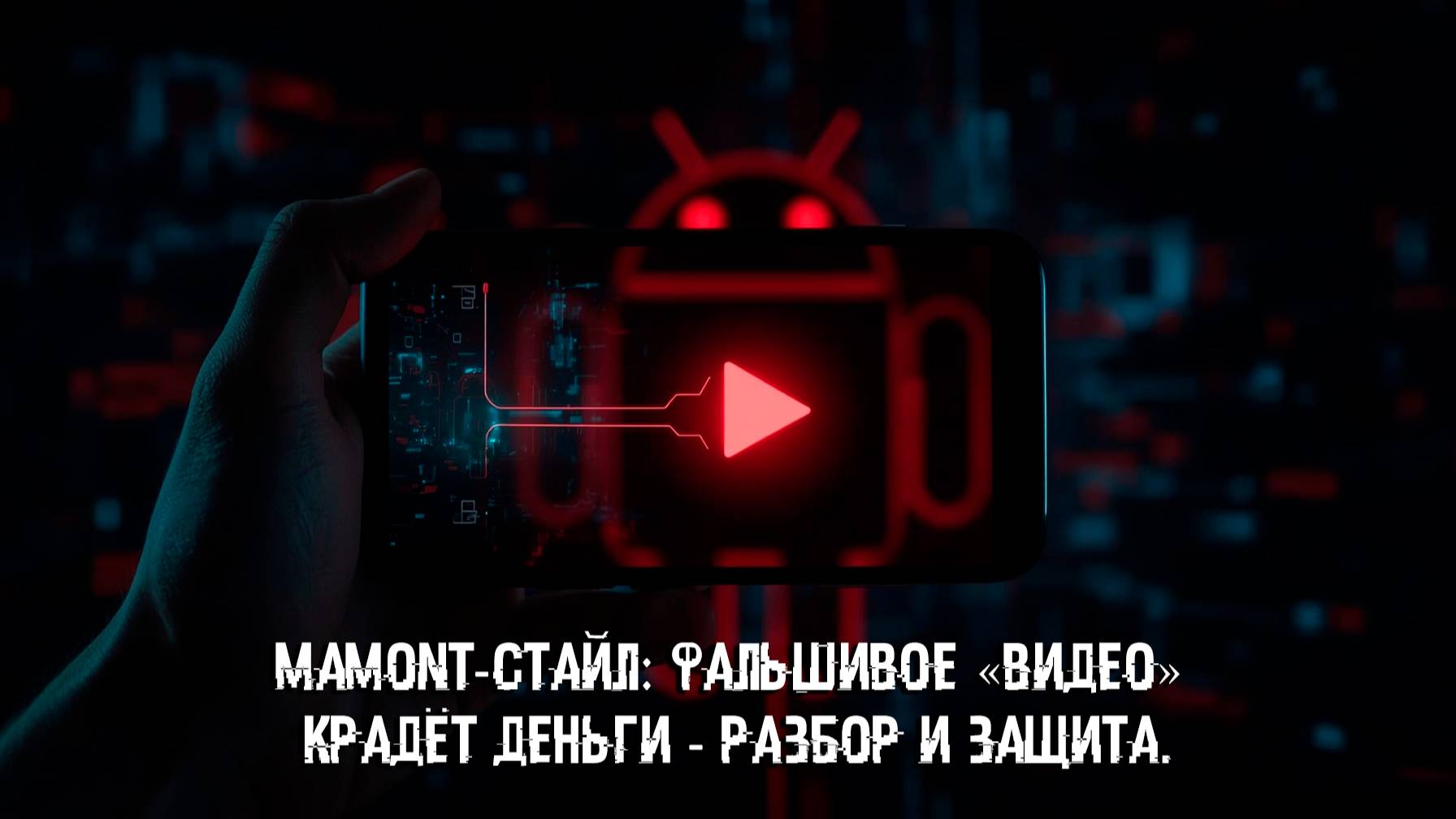 Mamont-стайл: фальшивое видео крадёт деньги  разбор и защита